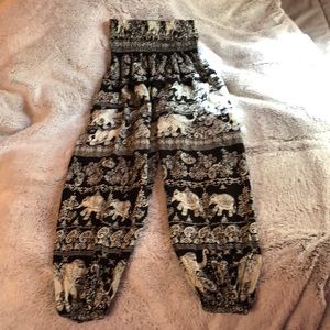 Elephant harem pants